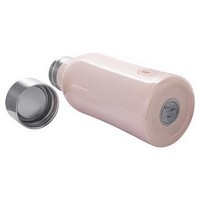photo B Bottles Twin - Pink - 350 ml - Double wall thermal bottle in 18/10 stainless steel 2